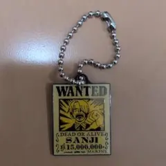 サンジ　ウォンテッドプレート キーホルダー レアのサムネイル