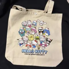ハローキティ 50周年記念 トートバッグ