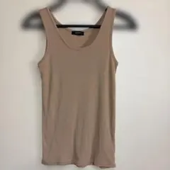 COMME CA ISM ベージュ タンクトップのサムネイル