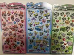 【国内正規品】うるちゅるポップシール パワーパフガールズ 3枚セット
