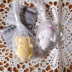 サンリオキャラクターズ ミニチュアチャーム　ライブキャラクター　シナモン　プリン