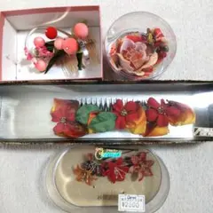 和風髪飾り 3点セット