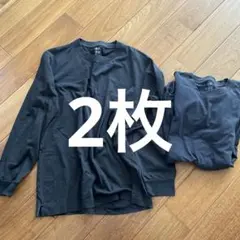 UNIQLO エアリズムコットンUVカットクルーネックＴ（長袖）