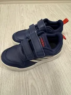 adidas ネイビー スニーカー ベルクロ　17.0cm