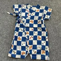 ミキハウス　ロンパース型甚平　70 80 プッチー