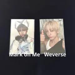 「Mark on Me」Weverse JapanSHOWCASE特典 TAKI