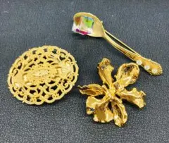 ブローチ まとめ売り 3点セット！