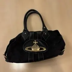 ベイカーストリートボストンバッグ　 ヴィヴィアンウエストウッド ビックオーブ
