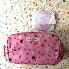 キャスキッドソン Cath Kidston ポーチ ミラー付き