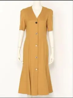 リリーブラウン　ワンピース　ヴィンテージボタンワンピース