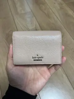 kate spade 三つ折り財布 ベージュ