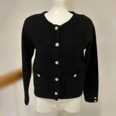 MISCH MASCH ノーカラージャケット 黒