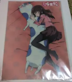 干物妹!うまるちゃん原画&セル画見比べクリアファイル　海老名ちゃん