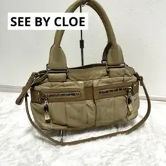 美品 See by Chloe　デイトリッパー　ハンド&amp;ショルダーバッグ SEE BY CHLOE（シーバイクロエ） DAYTRIPPER バッグ、お財布