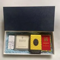 レトロ　ミニ香水 4点セット GUCCI Dior GIVENCHY 他　難ありのサムネイル