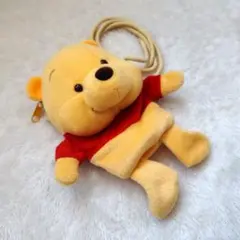くまのプーさん　ポシェット　ぬいぐるみ　カードケース　ディズニー