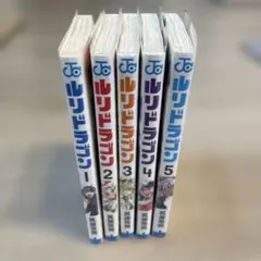 ルリドラゴン 1巻〜5巻 全巻 初版 帯付き ブックカバー付き ジャンパラ