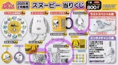 スヌーピー当たりくじ エコバッグ・ポーチ・マスコットセット