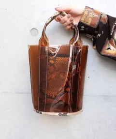 ATELIER BRGGE クリアバッグ