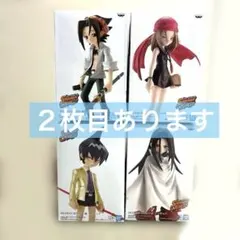 シャーマンキング フィギュア 一番くじ 道蓮 ハオ 麻倉葉 恐山アンナ