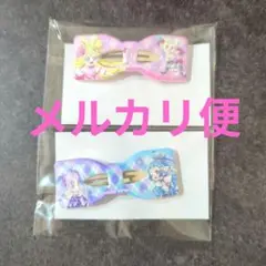 映画 キミとアイドルプリキュア 前売り特典 リボンクリップ　2個セット