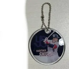 東京ヤクルトスワローズ　塩見泰隆選手　PVCキーホルター　スワポン