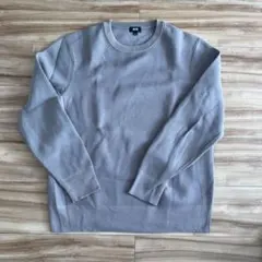 ウォッシャブルストレッチミラノリブクルーネックセーター