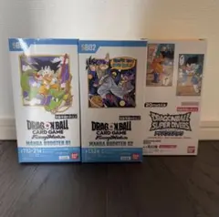 ドラゴンボールMANGA BOOSTER 01 02 アドバ未開封3BOX - メルカリ