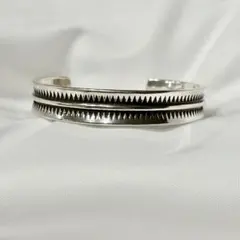 シルバー925 バングル メンズ ヴィンテージ メキシカンジュエリーのサムネイル