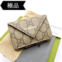 ◇グッチ×バレンシアガ◇681704/ペーパーミニ/コンパクトウォレット/財布
