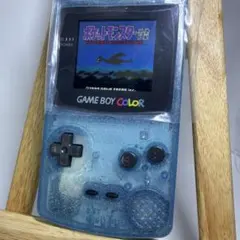 【ゲームボーイカラー本体】クリスタルカラーIPS液晶
