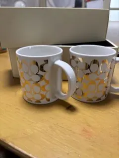 COACH コーヒーマグセット 2個