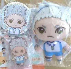 ハイキュー 星海 セガラッキーくじ ぬいぐるみ 缶バッジ アクスタ 3点セット