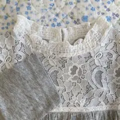 サマンサモスモス レース Tシャツ