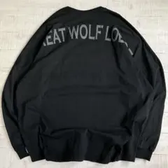 SPIRIT JERSEY スピリットジャージー 厚手　ロンT 肉球 黒 XXL