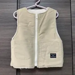 サマンサモスモスラーゴム/リバーシブルボアベスト/S