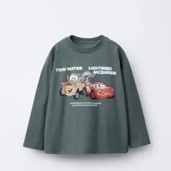 ZARAベビー 新品 カーズ ライトニング マックィーン 104 グリーン