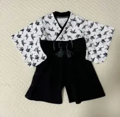 【美品】 mocmof 袴ロンパース 70cm