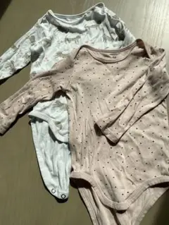 H&M 長袖ロンパース 2枚セット US 12M
