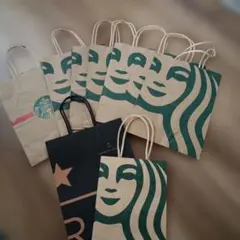 スターバックス ショップ袋 9枚セット