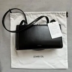 ＜STAND OIL＞ POST バッグ 黒
