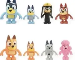 ブルーイ ミニフィギュア　8体セット