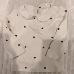 baby GAP ハート柄襟付きシャツ 12-18ヶ月 長袖
