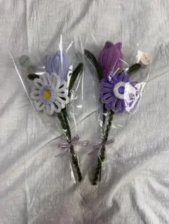 モールフラワー ガーベラ＆チューリップ 枯れないお花 入学式 ははのひ