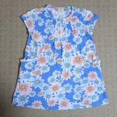 KP　花柄　ワンピース　95のサムネイル