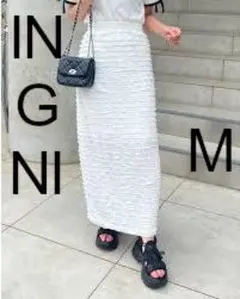 プロフ必読INGNI ミニフリルカットスカートかわいい良品重宝M
