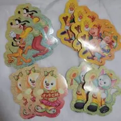 香港ディズニーランド限定 ステッカーセット 10枚