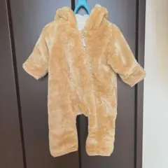 フード付きクマ耳ベビーアウター 60~70cm