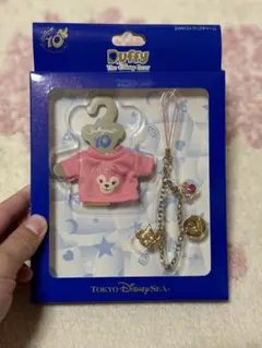 TDS 10周年記念　ダッフィーの着せ替えチャーム