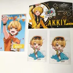 AMPTAKxCOLORS　あっきぃ　ブロマイド　特典　ステッカー　絵馬